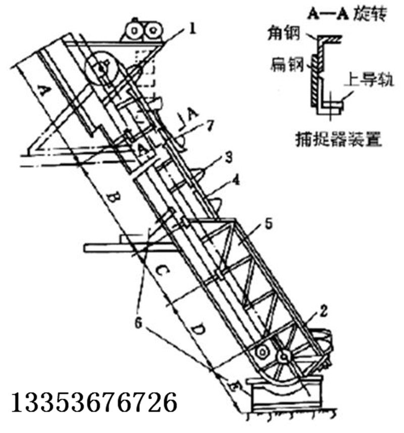 T係列撈坑脫水鬥式提升（shēng）機結構組成（chéng）廠家（jiā）詳細介紹圖紙